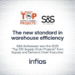 Infios And S&s Activewear Named A 2025 “top Supply Chain Project Winner”