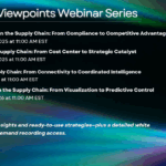 The Logistics Viewpoints Webinar Series: Four Critical Conversations Shaping The 2025–2026 Supply Chain