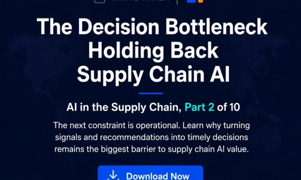 The Decision Bottleneck Holding Back Supply Chain AI – WIGO BLOG